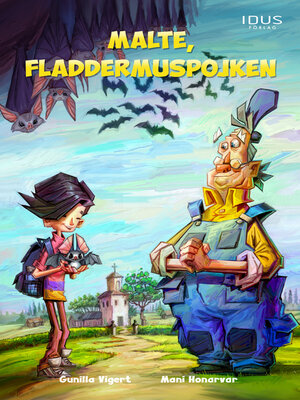 cover image of Malte, fladdermuspojken